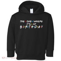 Solomate Friends The One Where Its My Birthday Toddler Hoodie thumb 0