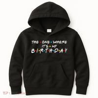 Solomate Friends The One Where Its My Birthday Kids Hoodie thumb 0
