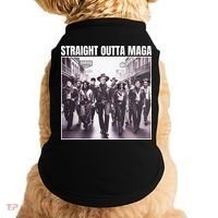 Straight Outta Maga Funny Trump 2024 Doggie Tank thumb 0