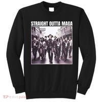 Straight Outta Maga Funny Trump 2024 Sweatshirt thumb 0