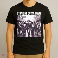 Straight Outta Maga Funny Trump 2024 T-Shirt thumb 3