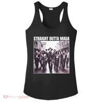 Straight Outta Maga Funny Trump 2024 Ladies PosiCharge Competitor Racerback Tank thumb 0