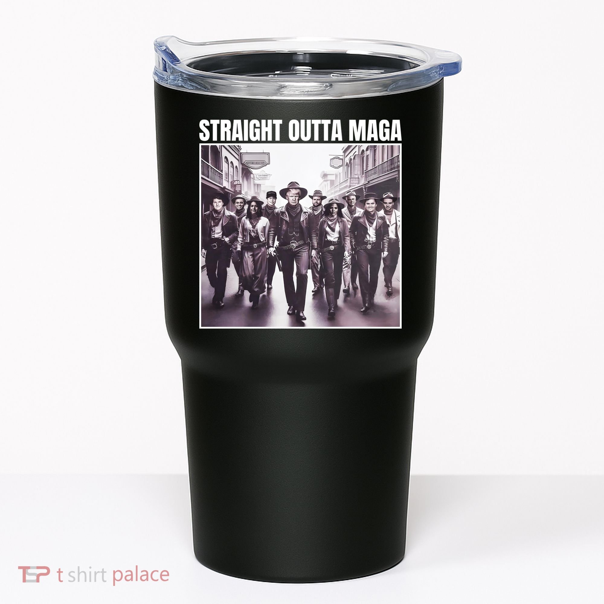 Straight Outta Maga Funny Trump 2024 Tumbler