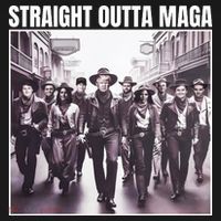 Straight Outta Maga Funny Trump 2024 Women's Tank Top thumb 5