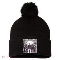 Straight Outta Maga Funny Trump 2024 Pom Pom 12in Knit Beanie thumb 0
