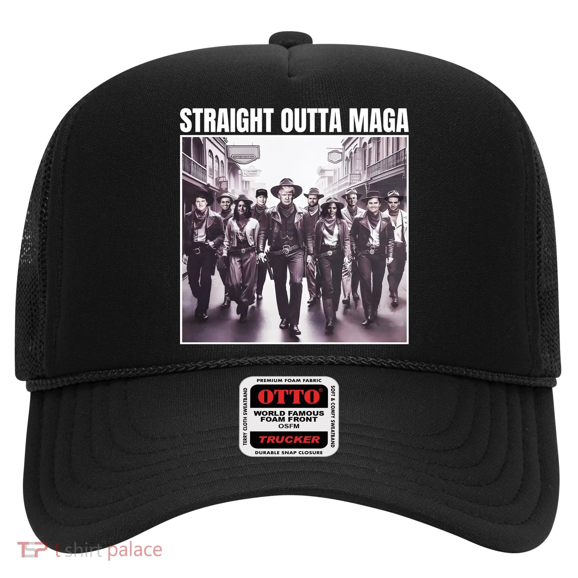 Straight Outta Maga Funny Trump 2024 Hat