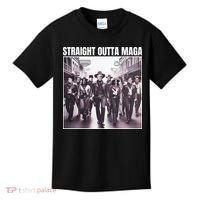 Straight Outta Maga Funny Trump 2024 Kids T-Shirt thumb 0
