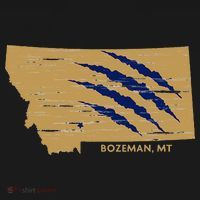 State Of Montana Wild Animal Bobcat Bear Big Cat Scratch Apron thumb 3