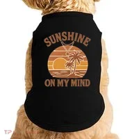 Sunshine on My Mind Doggie Tank thumb 0