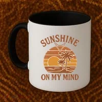 Sunshine on My Mind Coffee Mug thumb 2