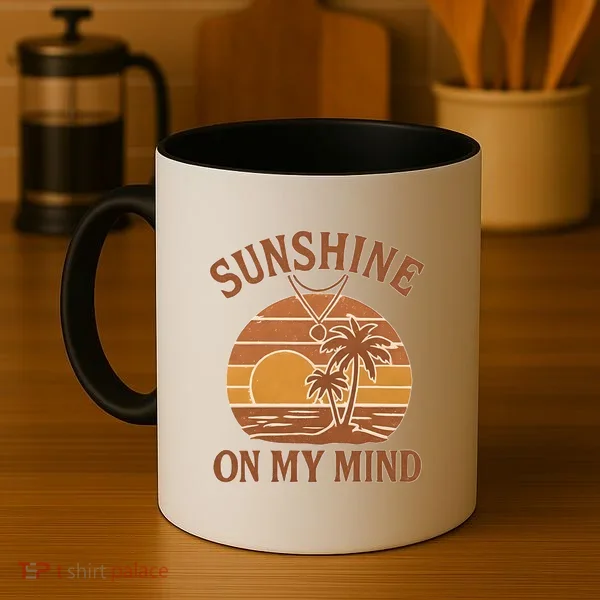 Sunshine on My Mind Coffee Mug