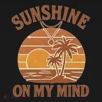 Sunshine on My Mind Ornament thumb 1