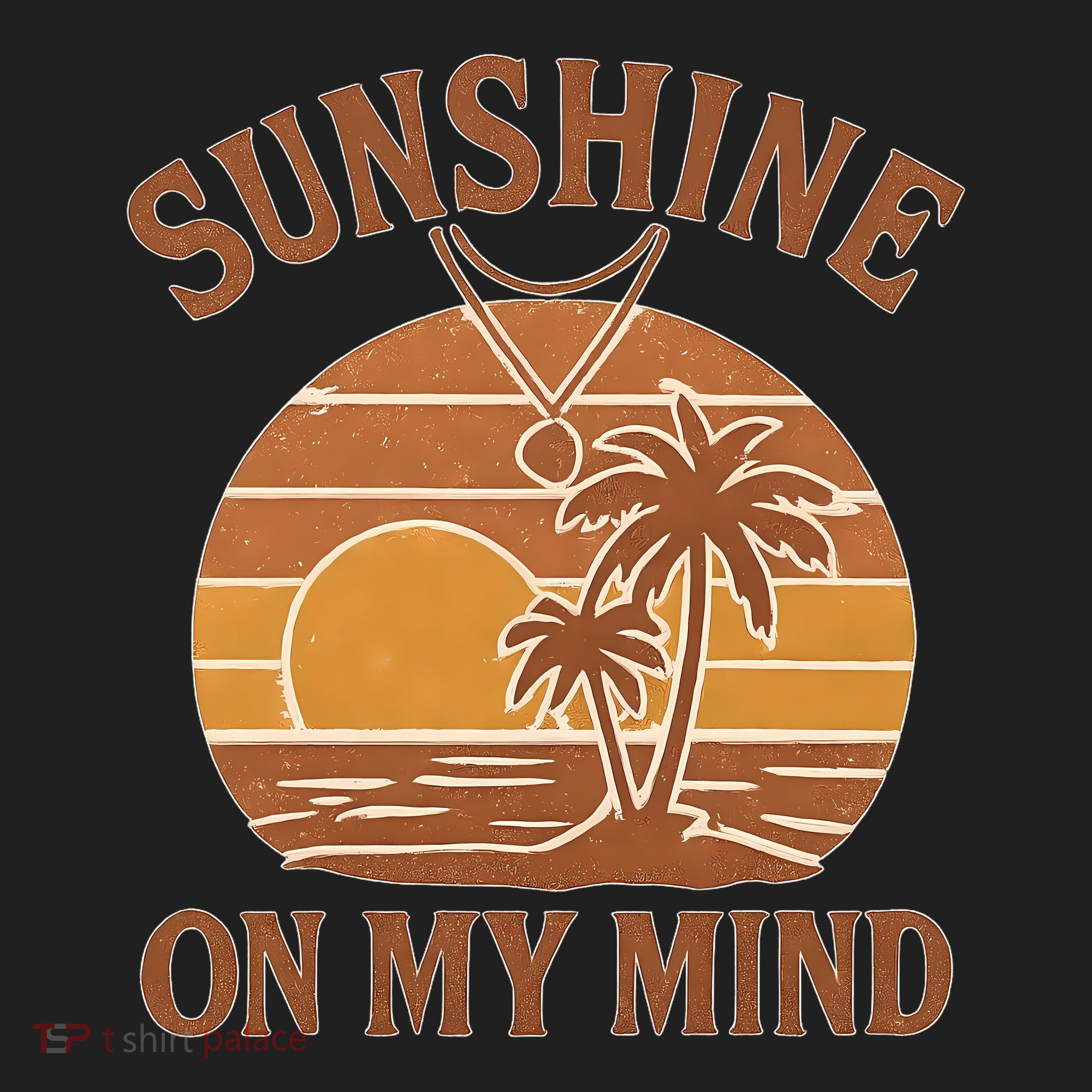 Sunshine on My Mind Golf Towel