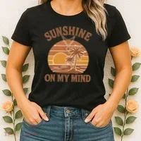 Sunshine on My Mind Women's T-Shirt thumb 2