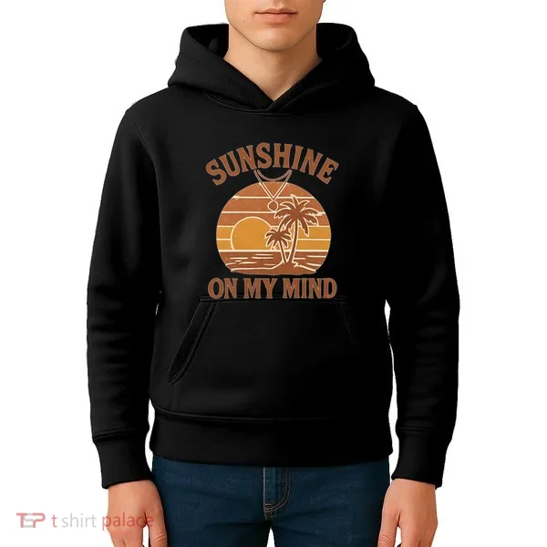 Sunshine on My Mind Kids Hoodie