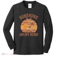 Sunshine on My Mind Kids Long Sleeve Shirt thumb 0