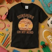 Sunshine on My Mind Kids T-Shirt thumb 3
