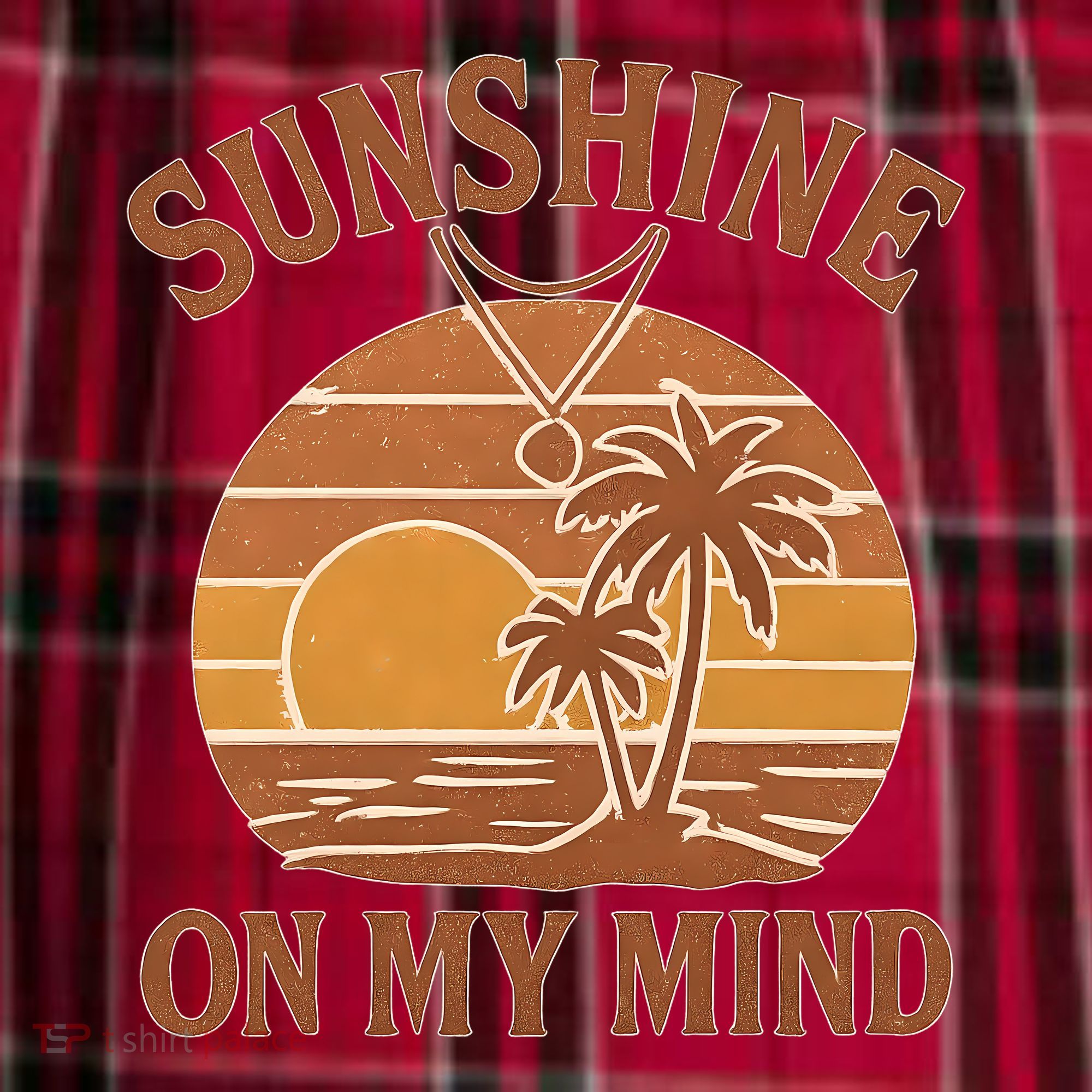 Sunshine on My Mind Women's Flannel Plaid Pajama Pants