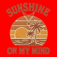 Sunshine on My Mind Santa Hat thumb 1