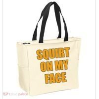 Squirt On My Face Tote Bag thumb 2