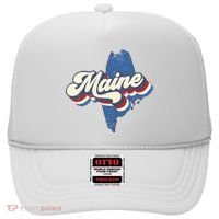 State Of Maine Retro Logo Hat thumb 0
