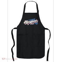 State Of Maryland Retro Logo Apron thumb 0