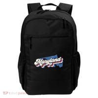 State Of Maryland Retro Logo Backpack thumb 0
