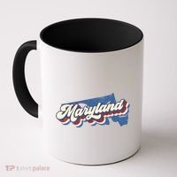 State Of Maryland Retro Logo Coffee Mug thumb 0