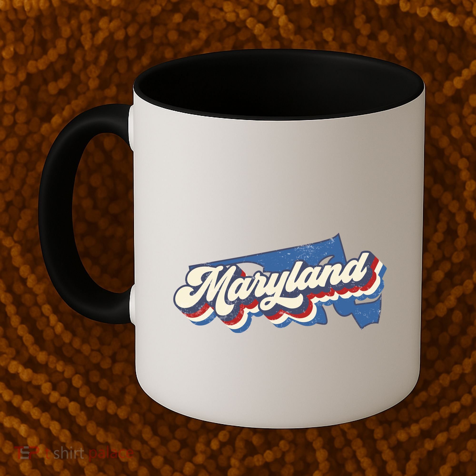 State Of Maryland Retro Logo Coffee Mug