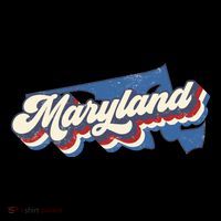 State Of Maryland Retro Logo Coffee Mug thumb 5