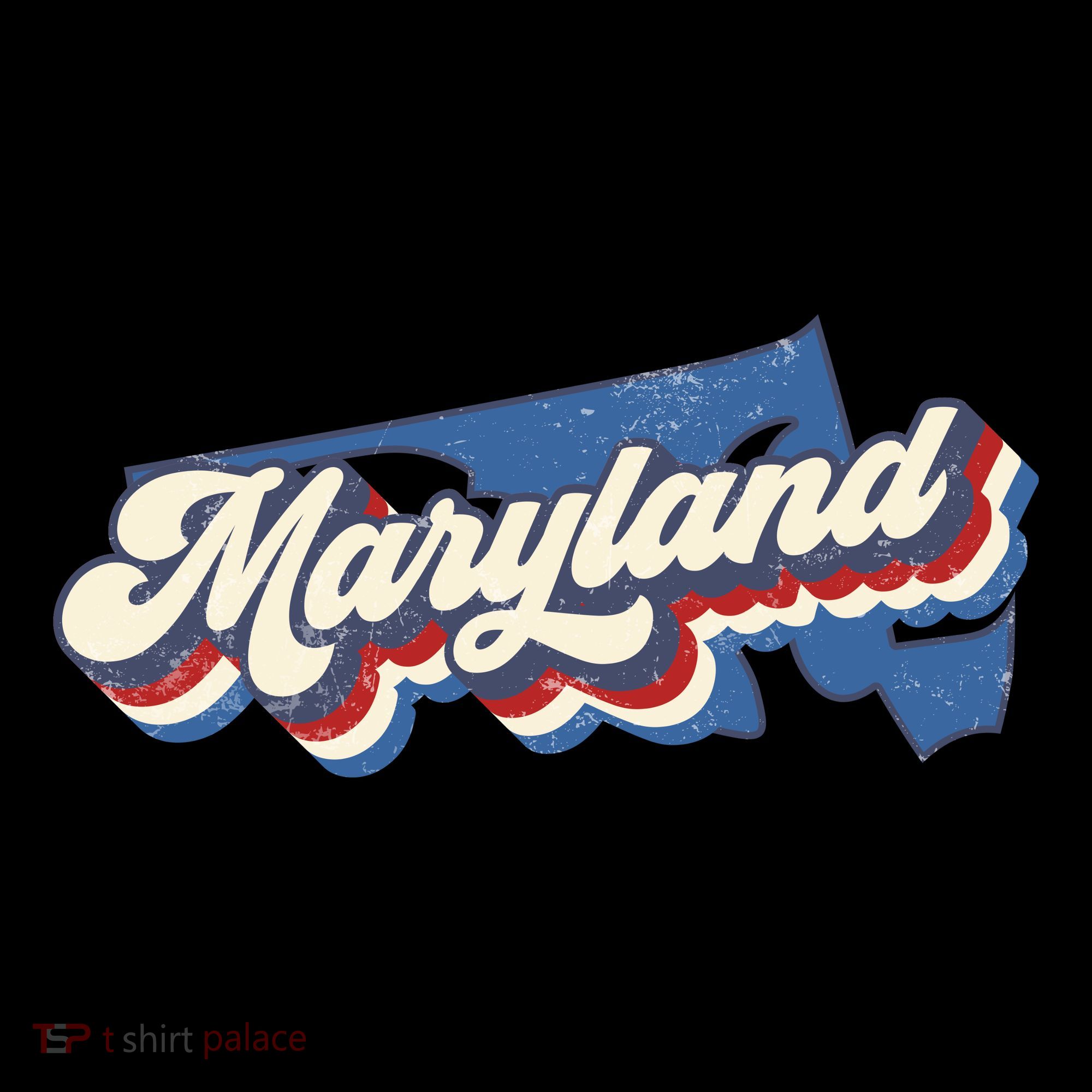 State Of Maryland Retro Logo Coffee Mug