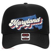 State Of Maryland Retro Logo Hat thumb 0
