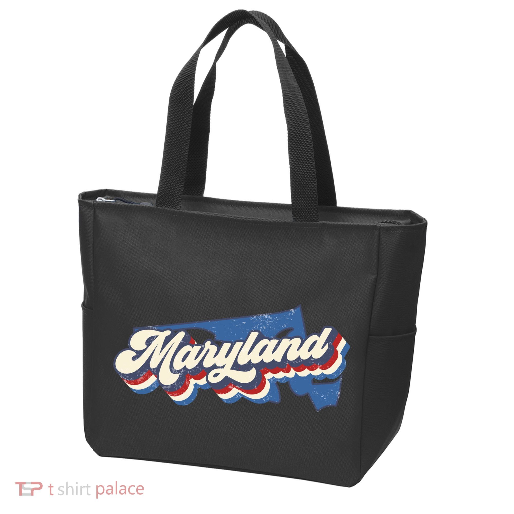 State Of Maryland Retro Logo Tote Bag
