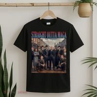 Straight Outta Maga Funny Trump 2024 Funny T-Shirt thumb 2