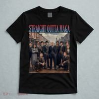 Straight Outta Maga Funny Trump 2024 Funny T-Shirt thumb 5