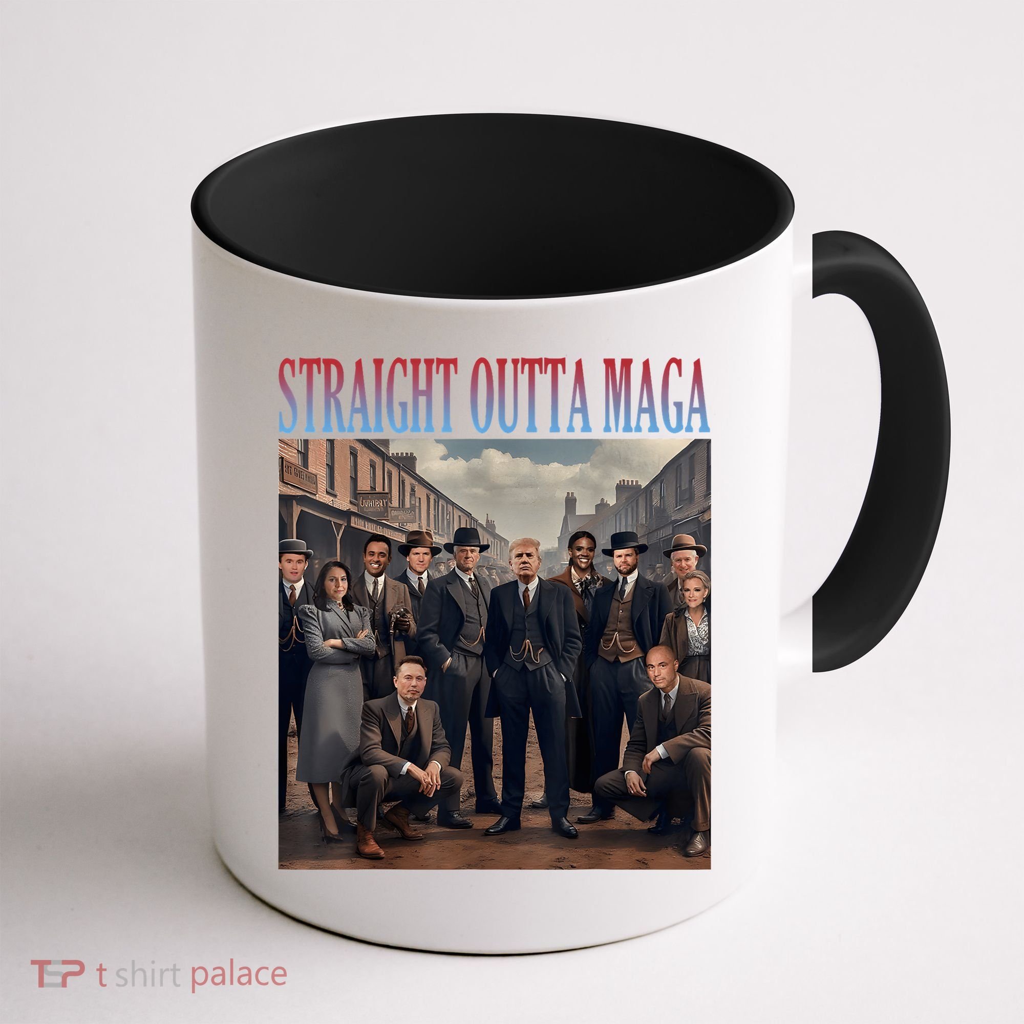 Straight Outta Maga Funny Trump 2024 Funny Coffee Mug