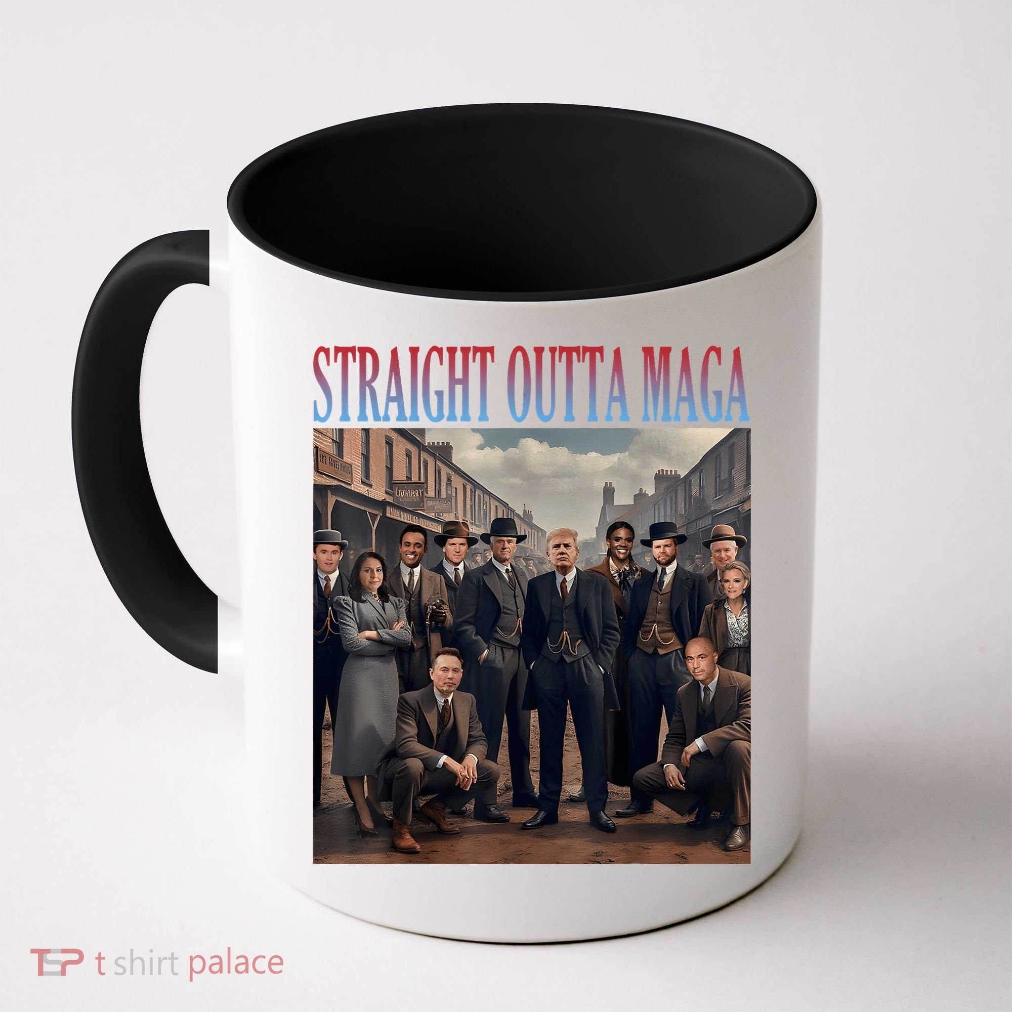 Straight Outta Maga Funny Trump 2024 Funny Coffee Mug