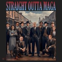 Straight Outta Maga Funny Trump 2024 Funny Beanie thumb 2
