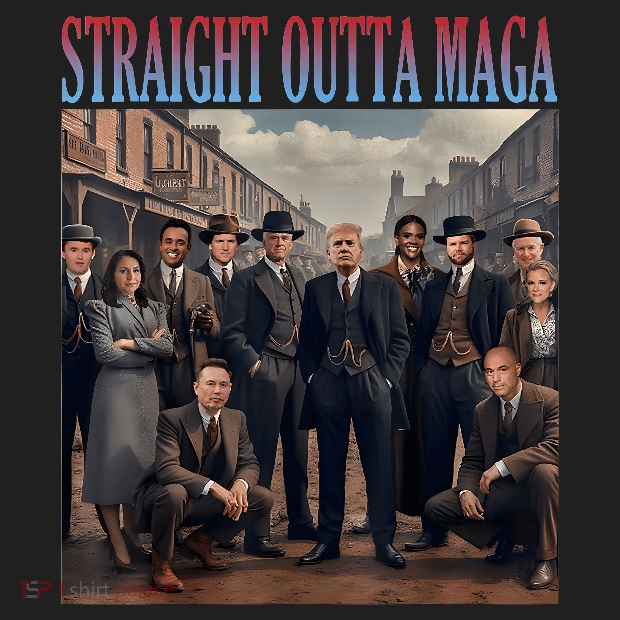 Straight Outta Maga Funny Trump 2024 Funny Tumbler