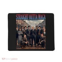 Straight Outta Maga Funny Trump 2024 Funny Mousepad thumb 0
