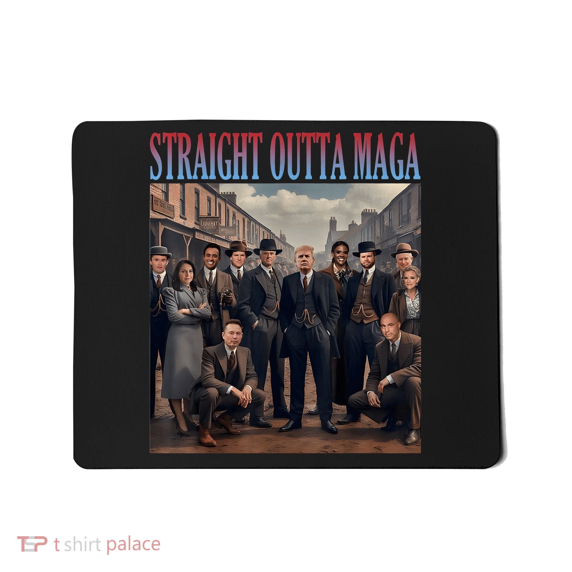 Straight Outta Maga Funny Trump 2024 Funny Mousepad