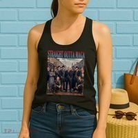 Straight Outta Maga Funny Trump 2024 Funny Women's Tank Top thumb 2