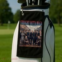 Straight Outta Maga Funny Trump 2024 Funny Golf Towel thumb 2