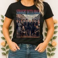Straight Outta Maga Funny Trump 2024 Funny Women's T-Shirt thumb 2