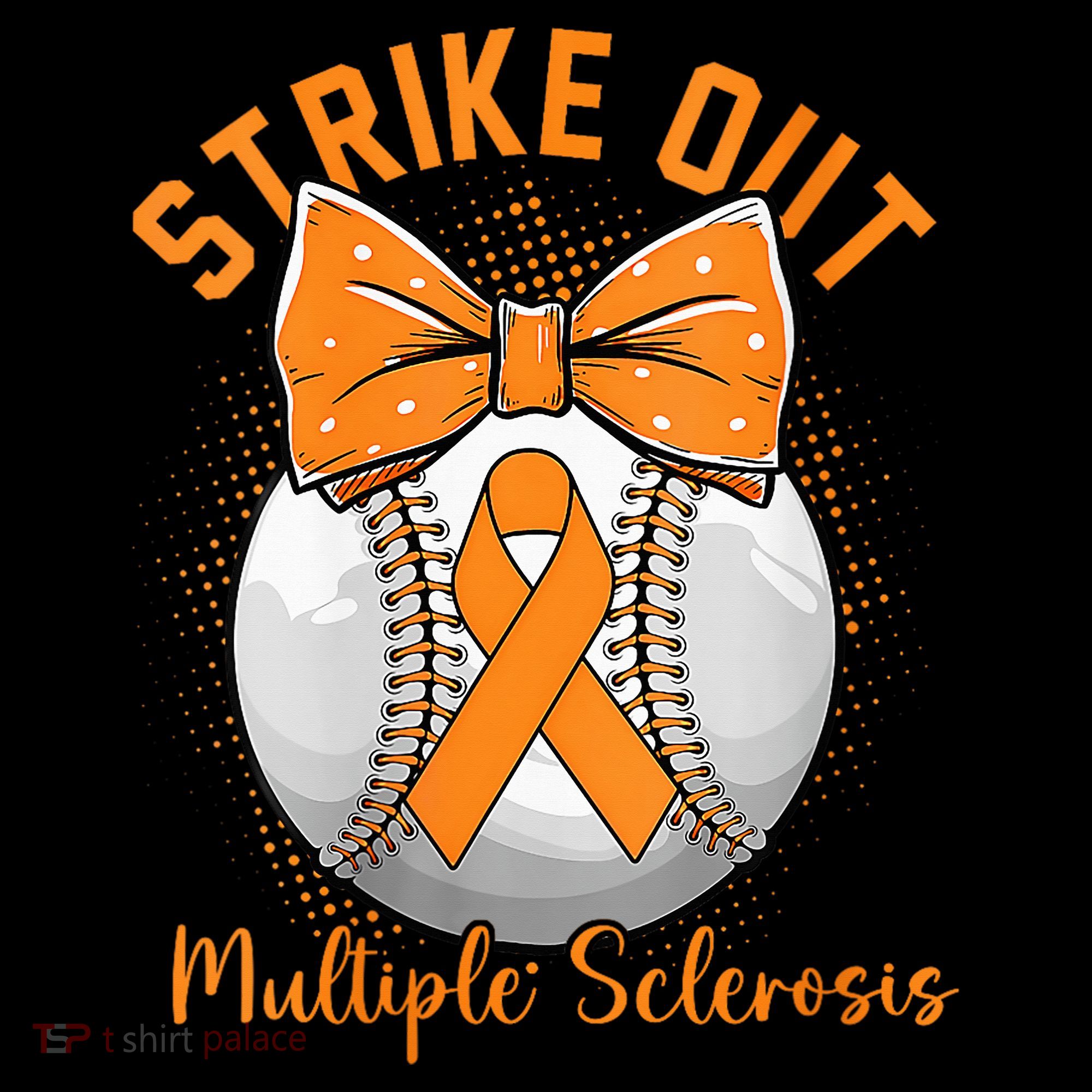 Strike Out Multiple Sclerosis Awareness Orange Ribbon Coffee Mug