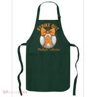Strike Out Multiple Sclerosis Awareness Orange Ribbon Apron thumb 0