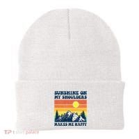 Sunshine On My Shoulders Makes Me Feel Happy Country Music Beanie thumb 0