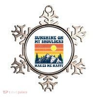 Sunshine On My Shoulders Makes Me Feel Happy Country Music Ornament thumb 0