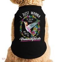 Sit On My Porch And Watch The Hummingbirds Top Doggie Tank thumb 0