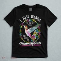 Sit On My Porch And Watch The Hummingbirds Top T-Shirt thumb 5